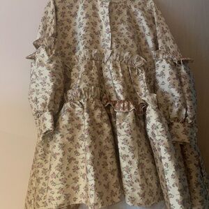 Dream Sister Jane Cream Floral Dress